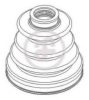 TOYOT 4344717060 Bellow Set, drive shaft